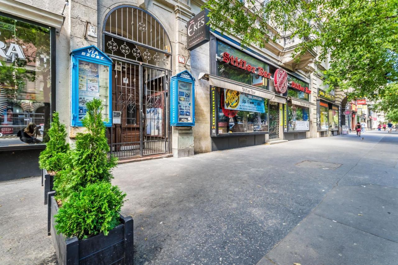 Sun-Splashed Retreat In The Heart Of A Vibrant Quarter Budapest Exterior foto
